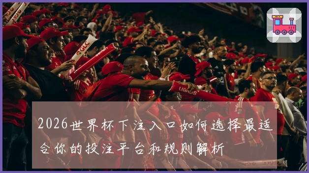 2026世界杯下注入口如何选择最适合你的投注平台和规则解析